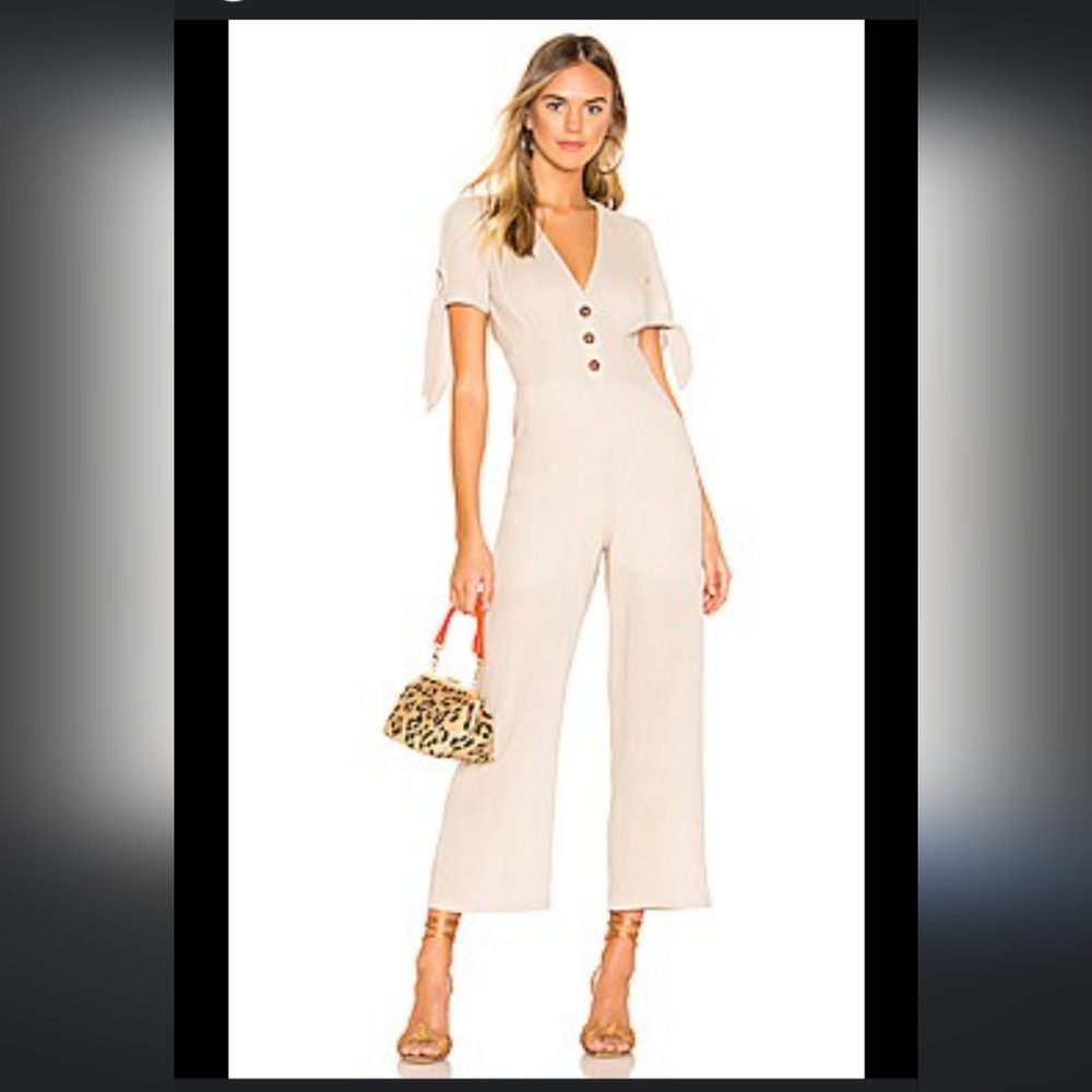 Superdown Lana Tie Jumpsuit